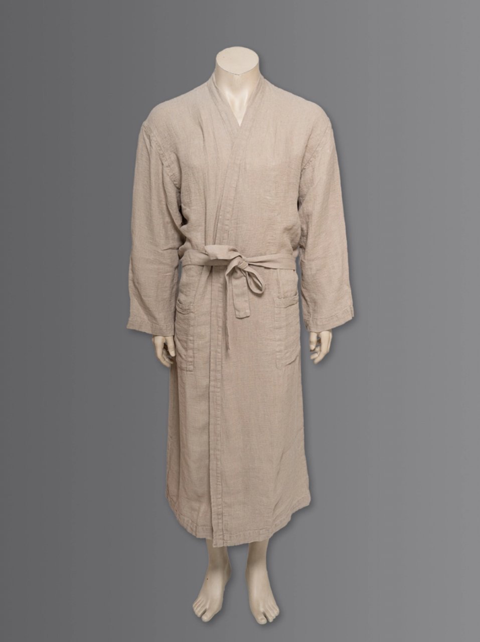 BJÄLVEN Bathrobe, beige, S/M - IKEA