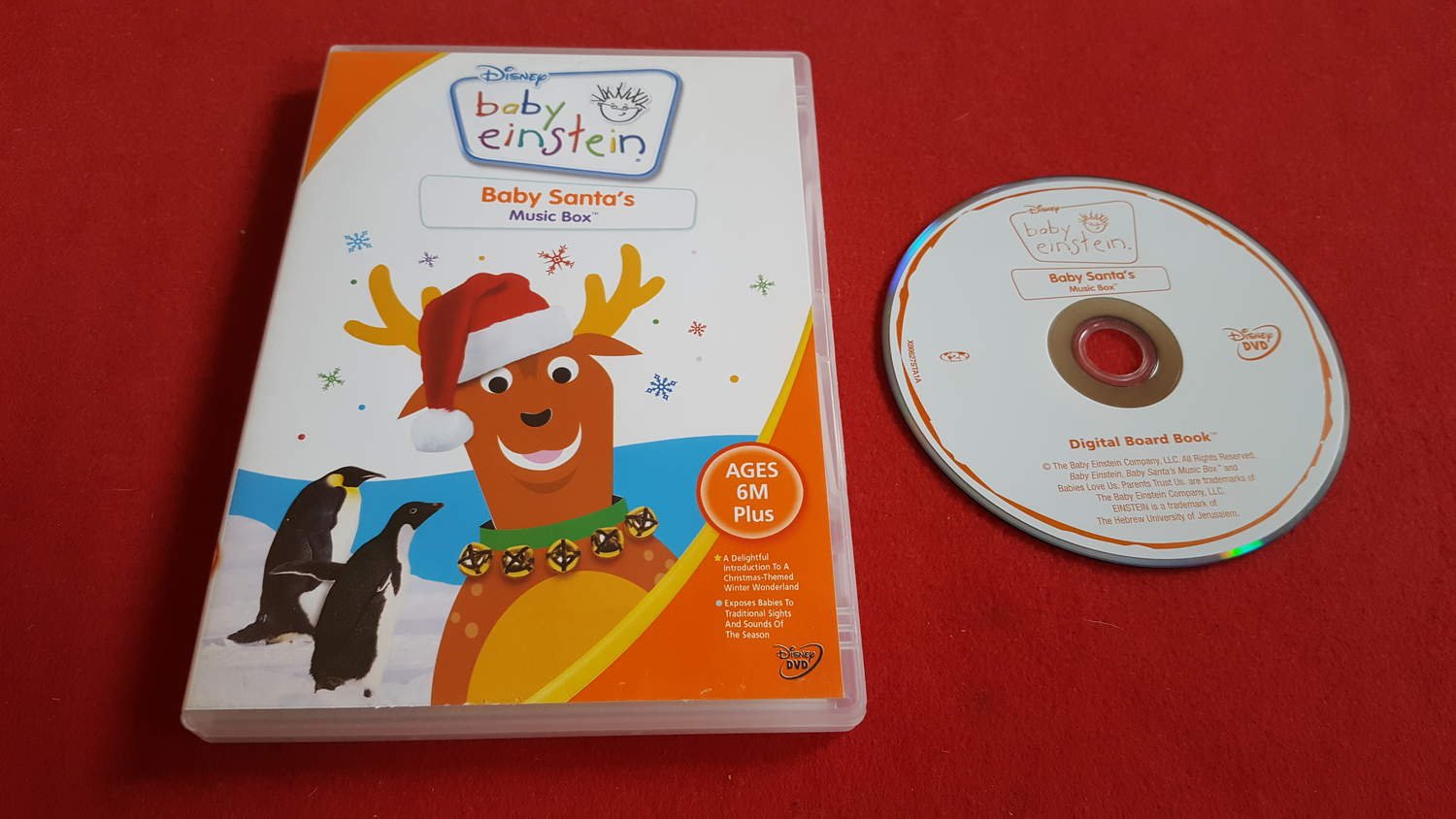 Disney Baby Einstein Baby Santas Musi 373722912 ᐈ Game World Pa Tradera