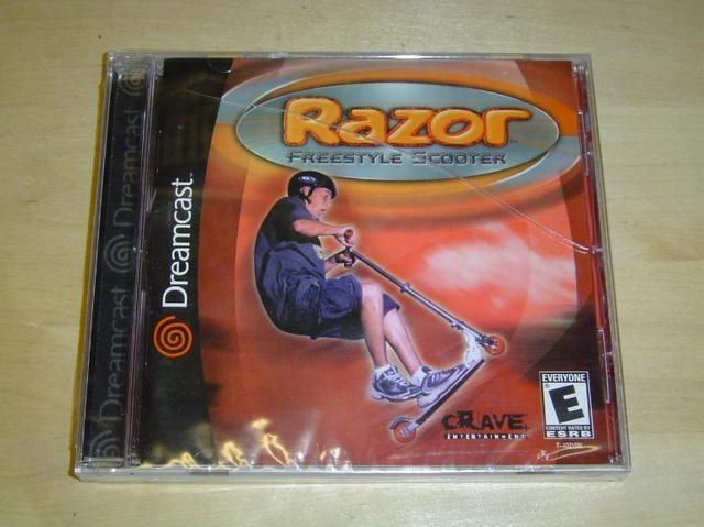 RAZOR FREESTYLE SCOOTER SEGA DREAMCAST *NYTT*