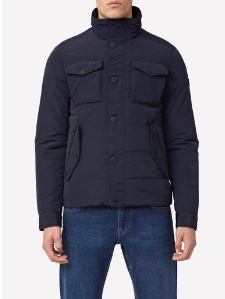 hackett padded field jacket