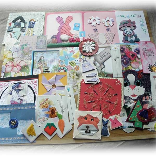 Pyssellåda med massor card toppers + 4 st stämplar från Penny Black mm