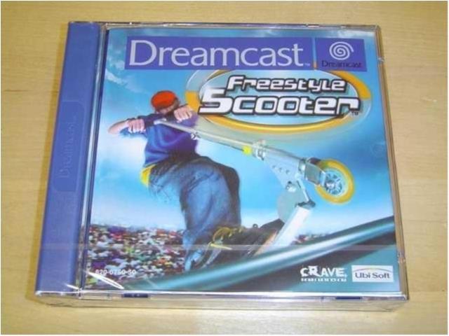 FREESTYLE SCOOTER SEGA DREAMCAST PAL *NYTT*