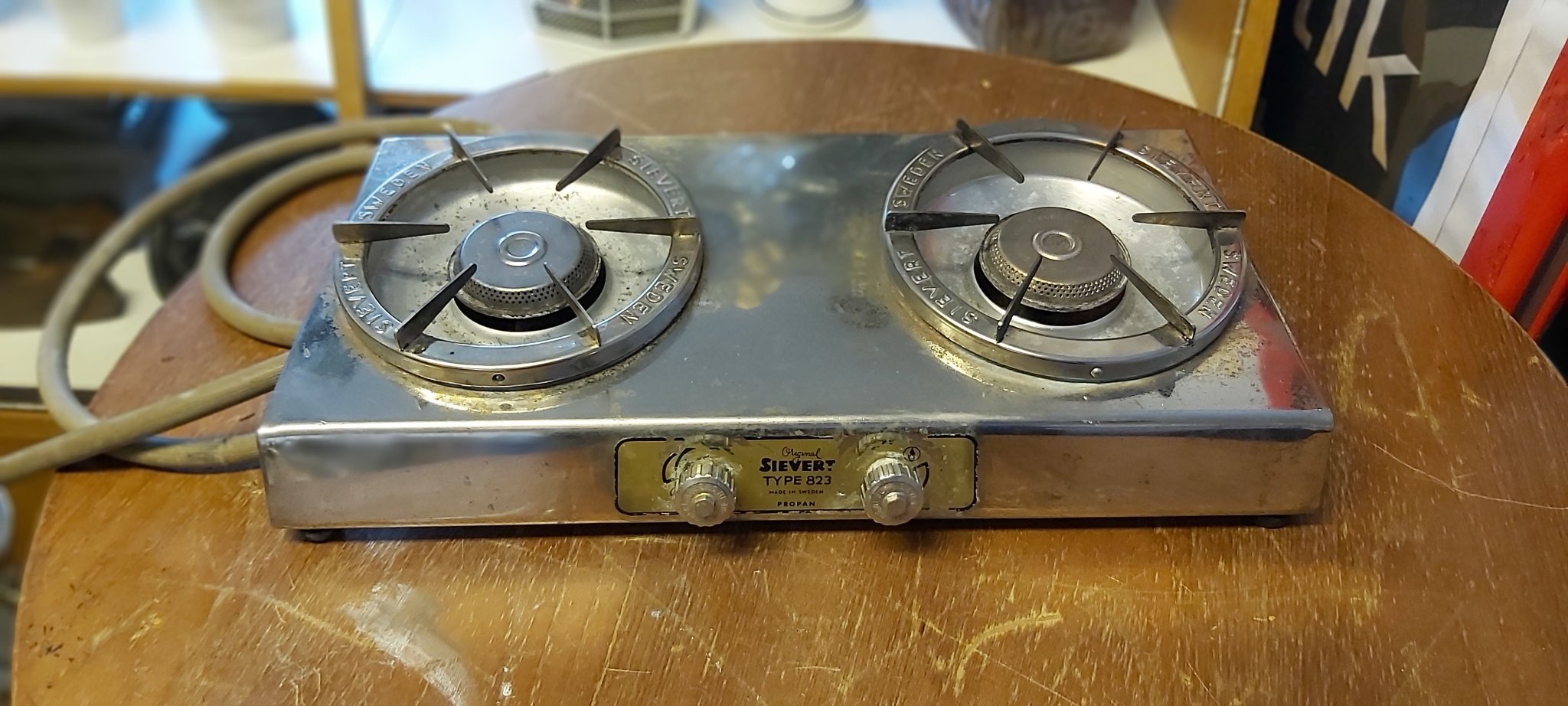 Sievert TYPE 823 Gasolkök med slang Rare stove (413499806) ᐈ Köp på Tradera
