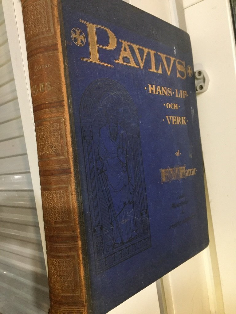 Antik bok Paulus Hans Liv och Verk av Farrar, 1893
