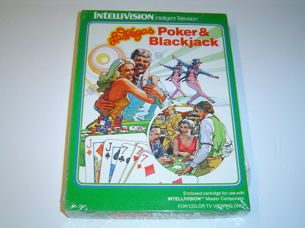 Las Vegas Poker & Blackjack Mattel Intellivision *NYTT*