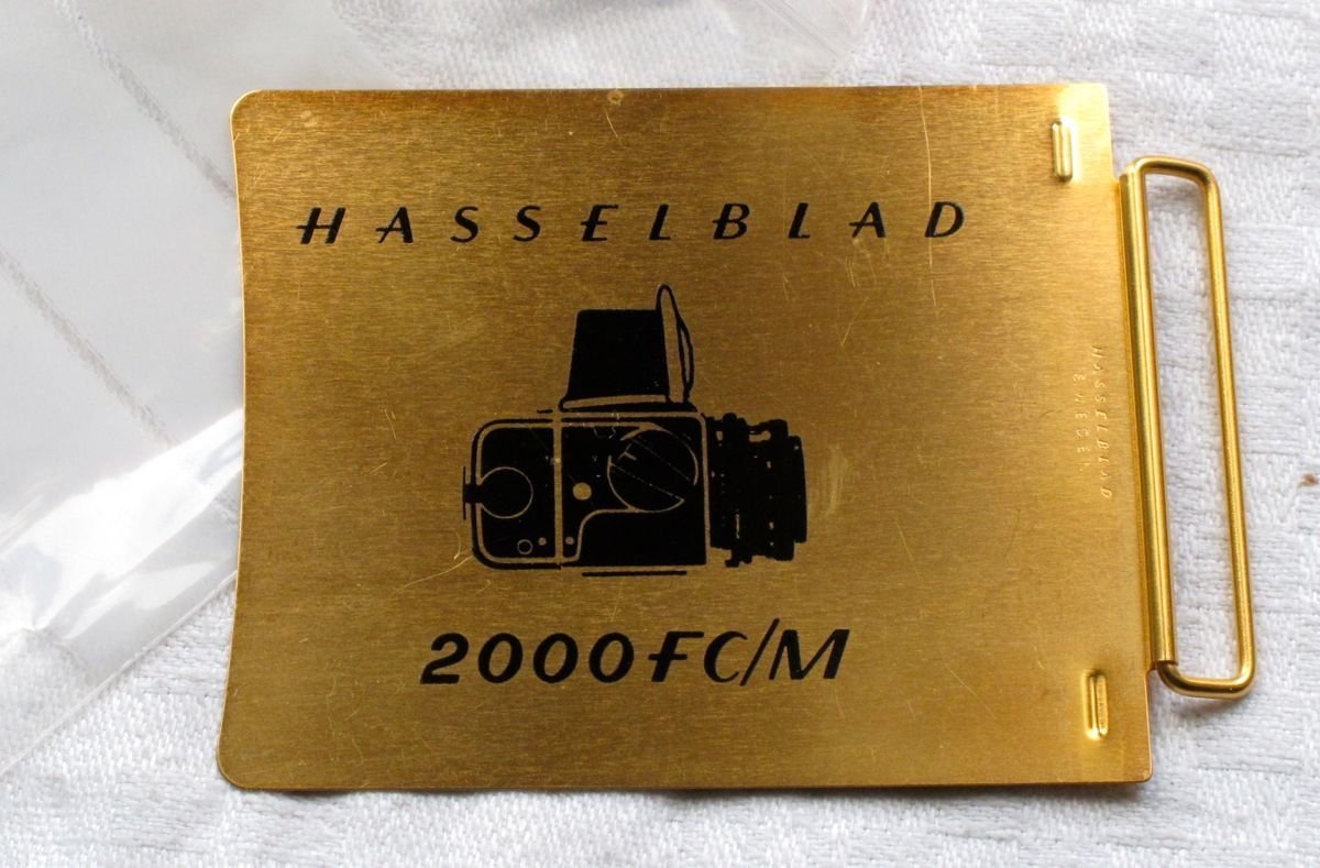 Hasselblad magasinslock (Darkslide) "2000FC/M" - Guld