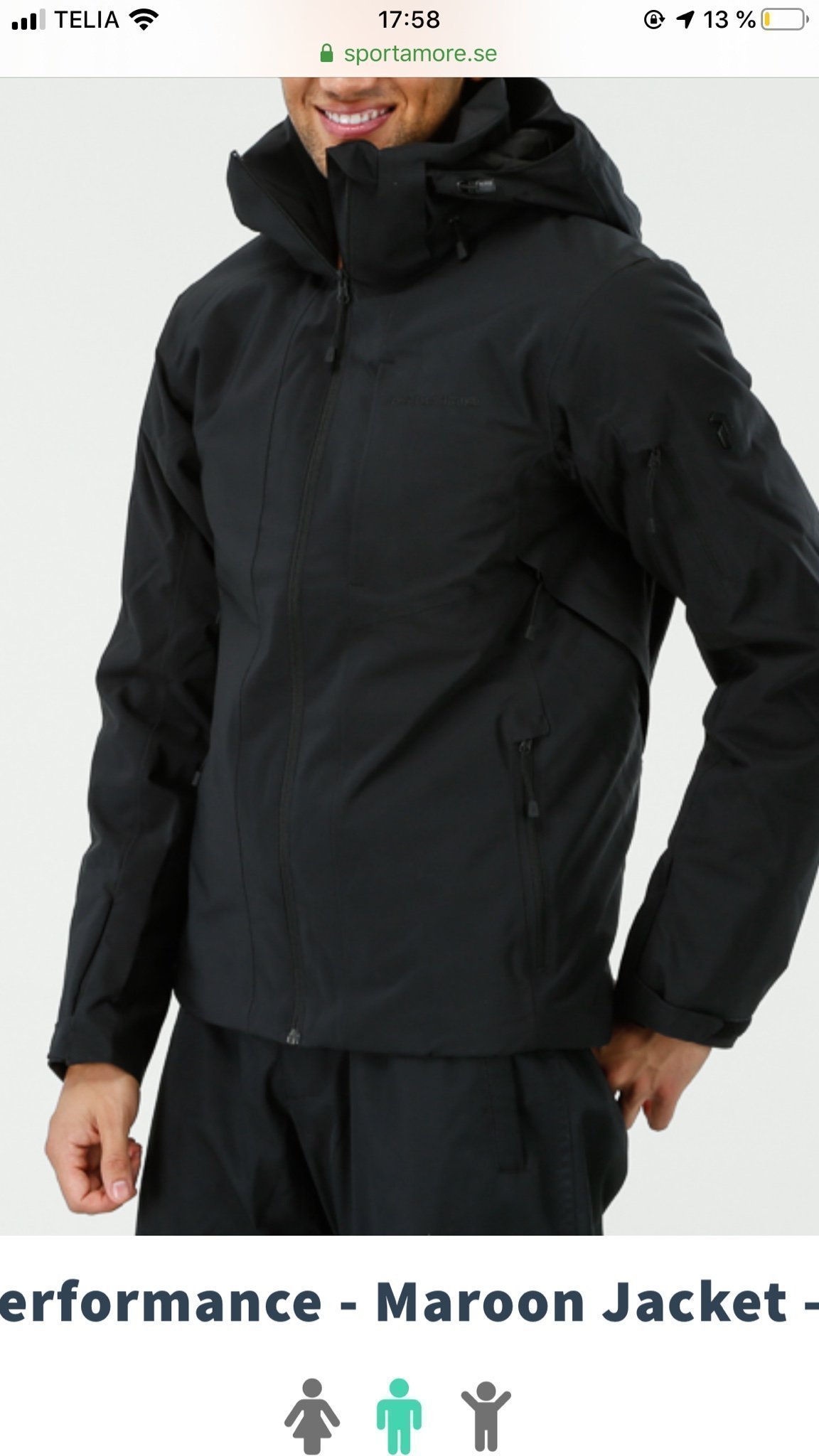 Peak performance Maroon skidjacka Peak performance Maroon skidjacka