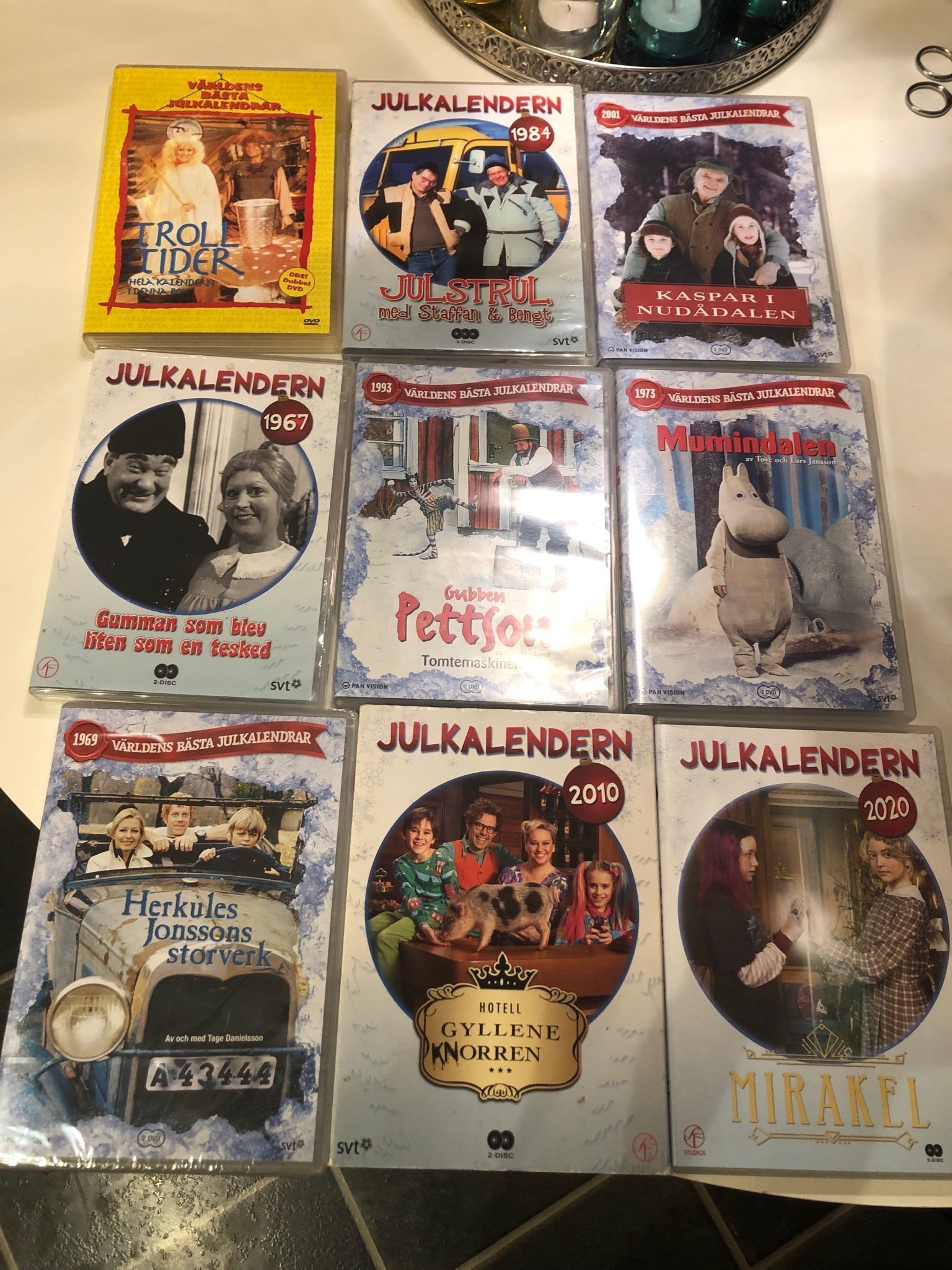 Se produkter som liknar 9 st Dvd julkalendern , Mumin.. på Tradera (616076561)