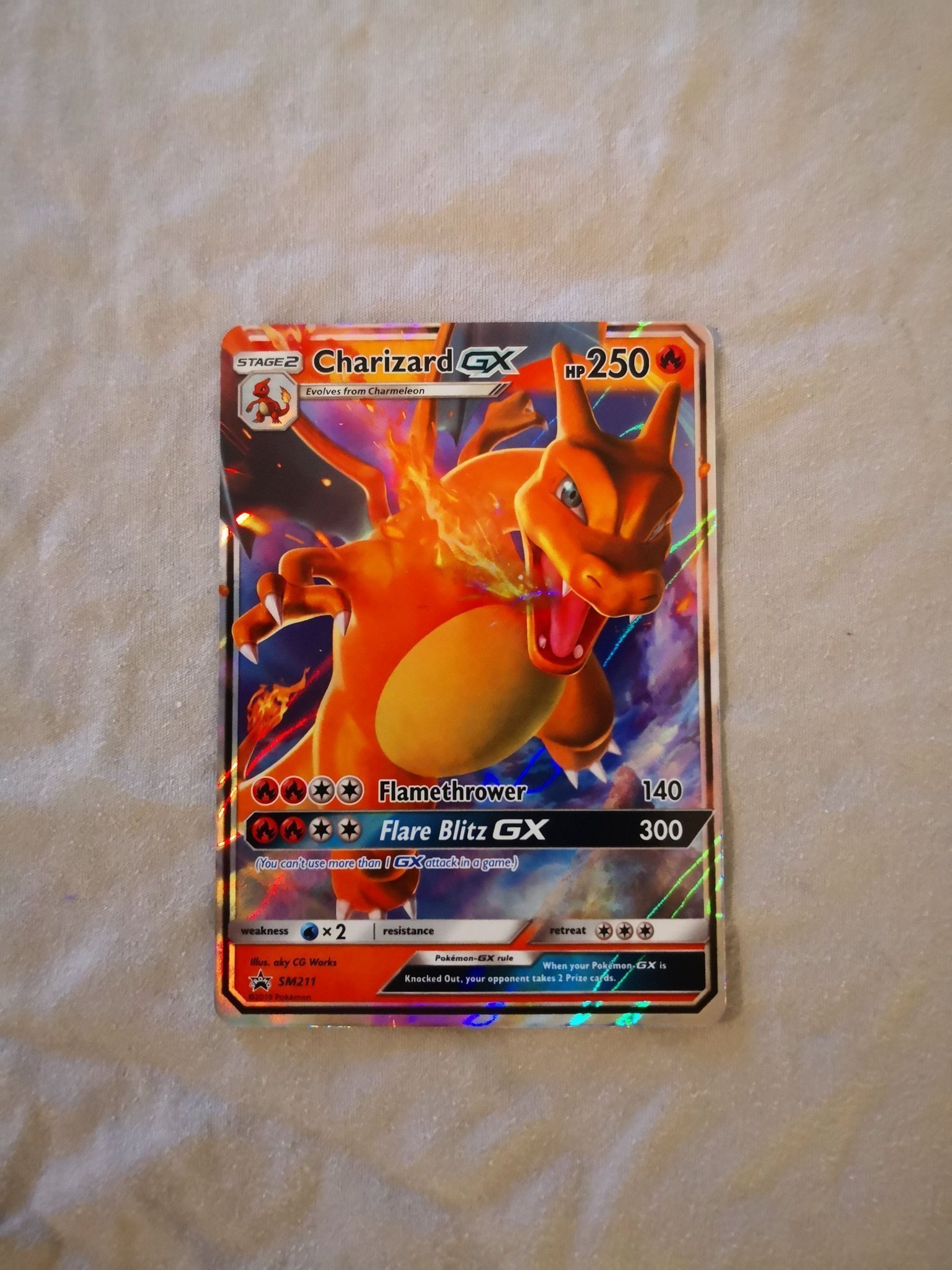 Oversize Promo NM Pokemon Sun /& Moon Promos Charizard GX ?