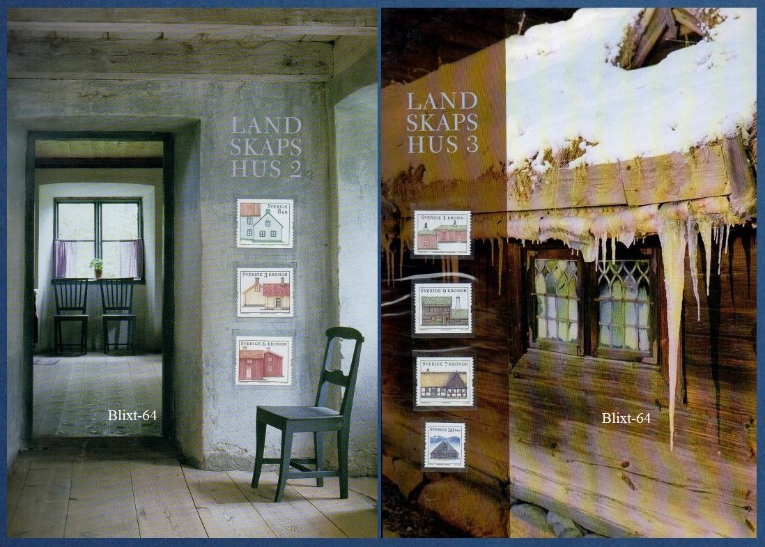 Motivblad nr 248 , 251 ( Landskapshus 2 , 3 ) 2004