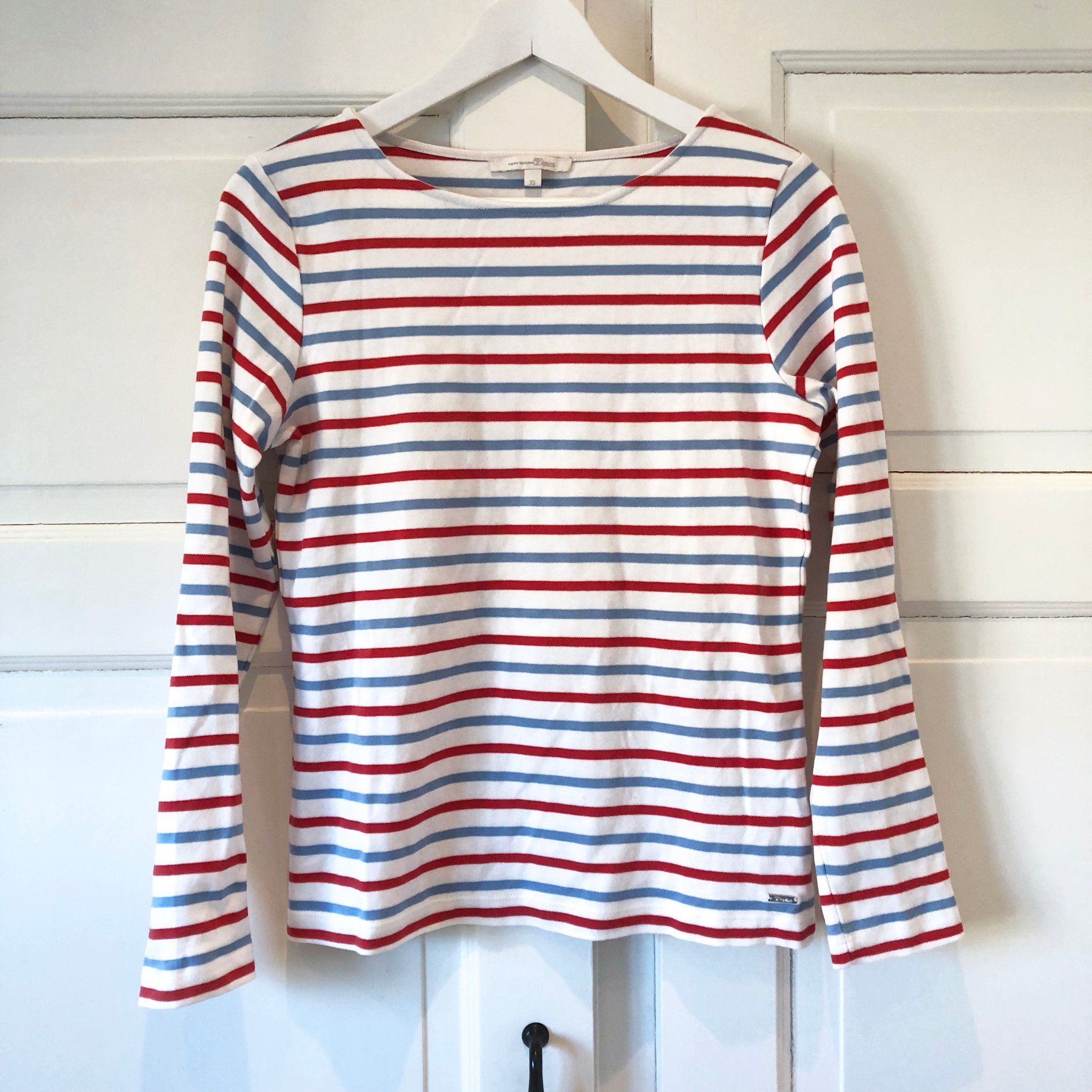 Randig tröja blårödvit, Tom Tailor, sailorpreppysommar Randig tröja blårödvit, Tom Tailor, sailorpreppysommar
