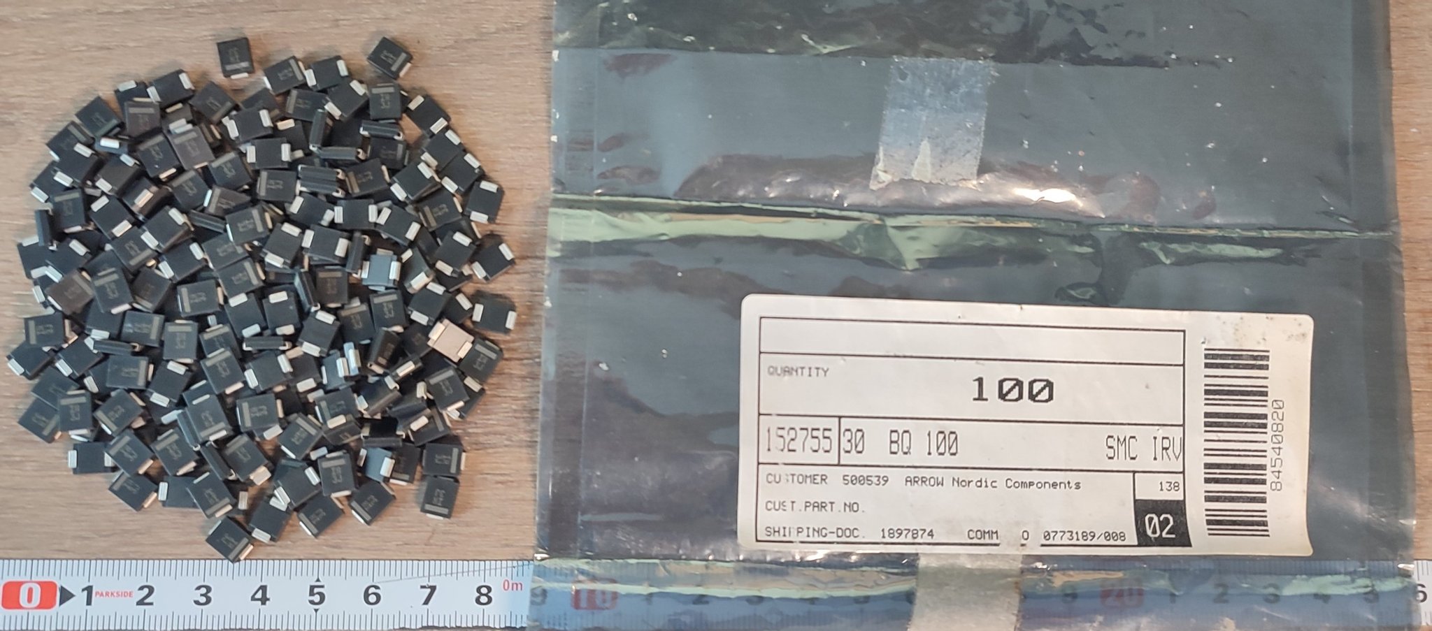 120 st IR3J / 30BQ100 Schottky Rectifier Diode,.. | Köp på Tradera ...