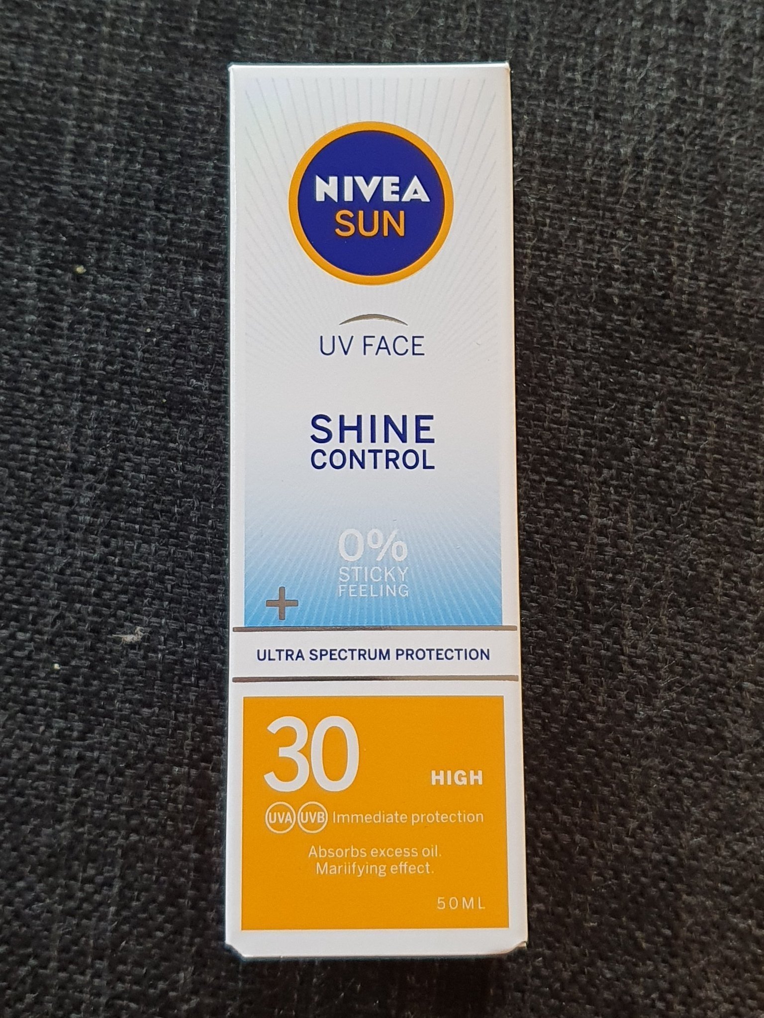 Nivea Sun Shine Control Spf 30 UV Face 50 ml (412892226) ᐈ Köp på Tradera