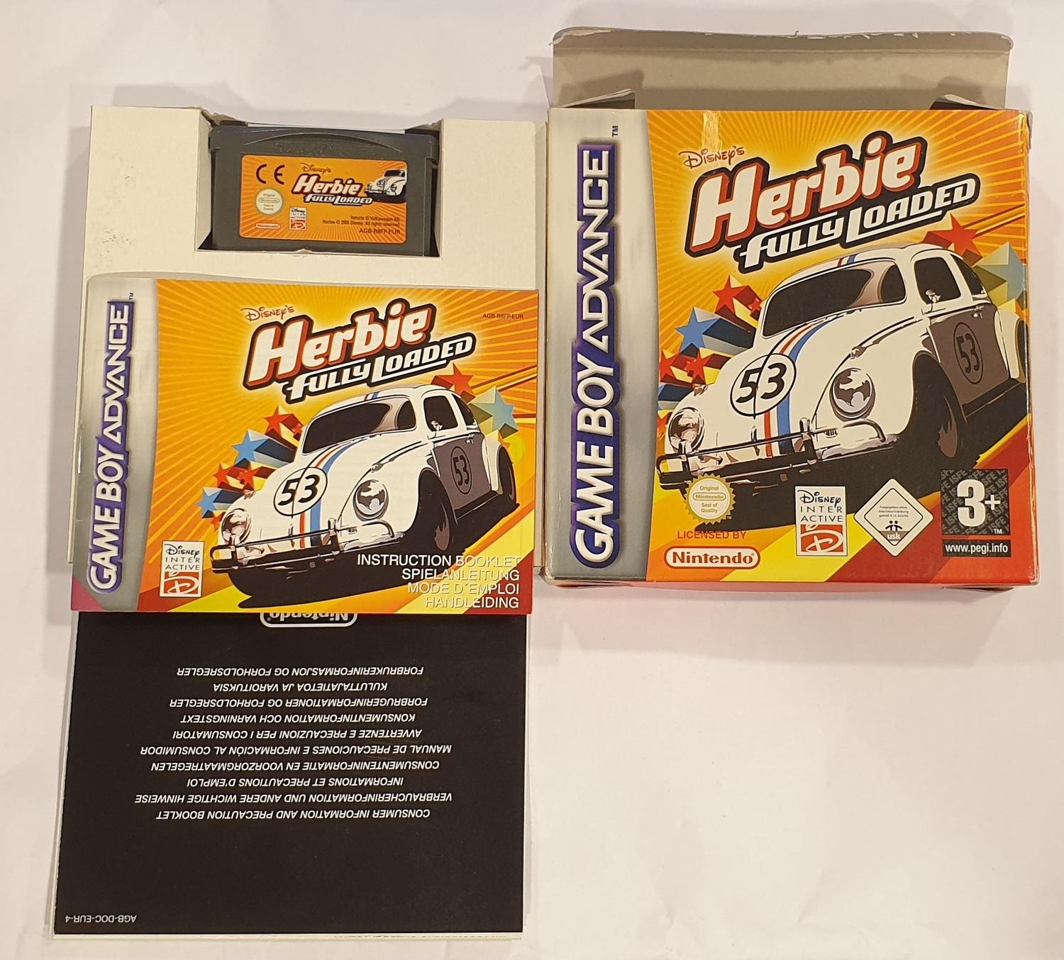 Se produkter som liknar GBA Herbie Fully Loaded (komp.. på Tradera