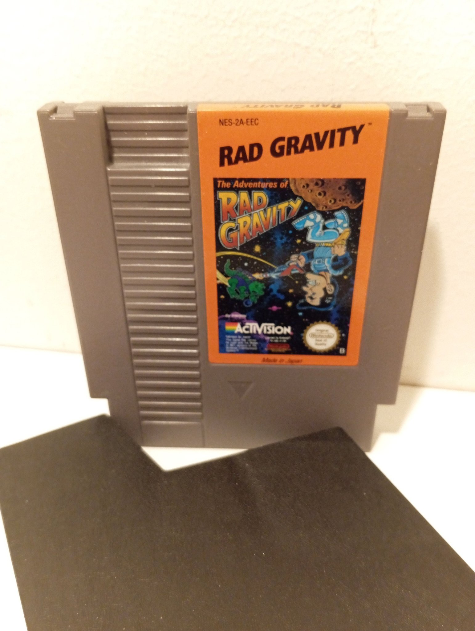 Rad Gravity Sur Nintendo NES (jeu Complet Notice Et Fourreau)
