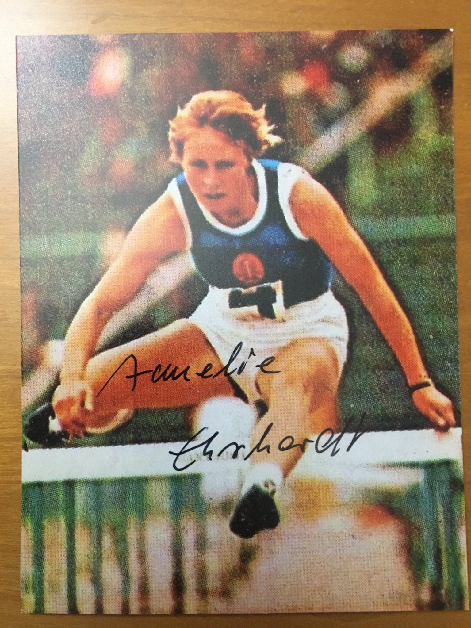 Autograf Annelie Ehrhardt OSguld 1972 friidr.. (446108310) ᐈ Köp på