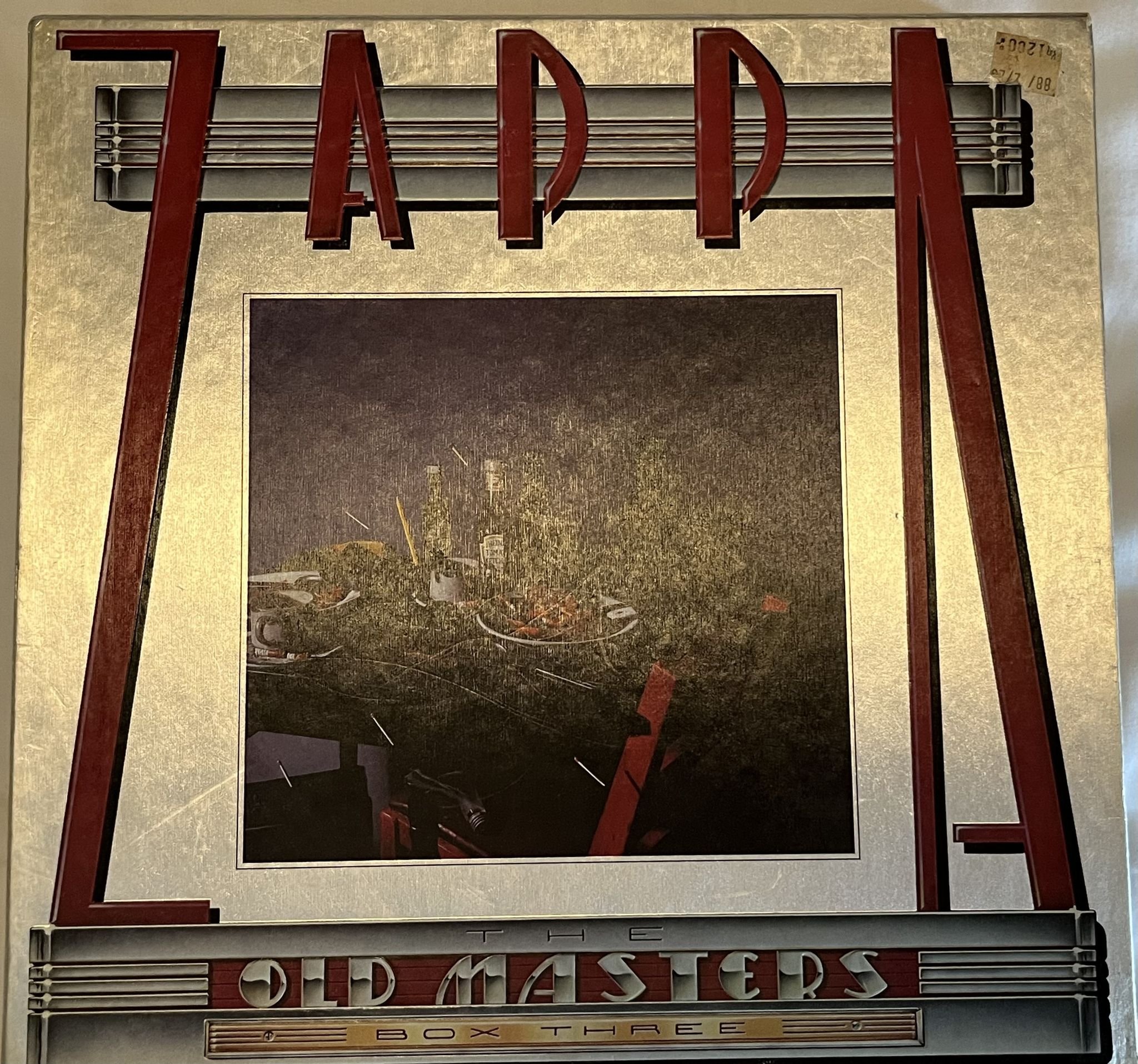 Frank Zappa Old Masters Box Three 8 Title 9 LP Vinyl 1987