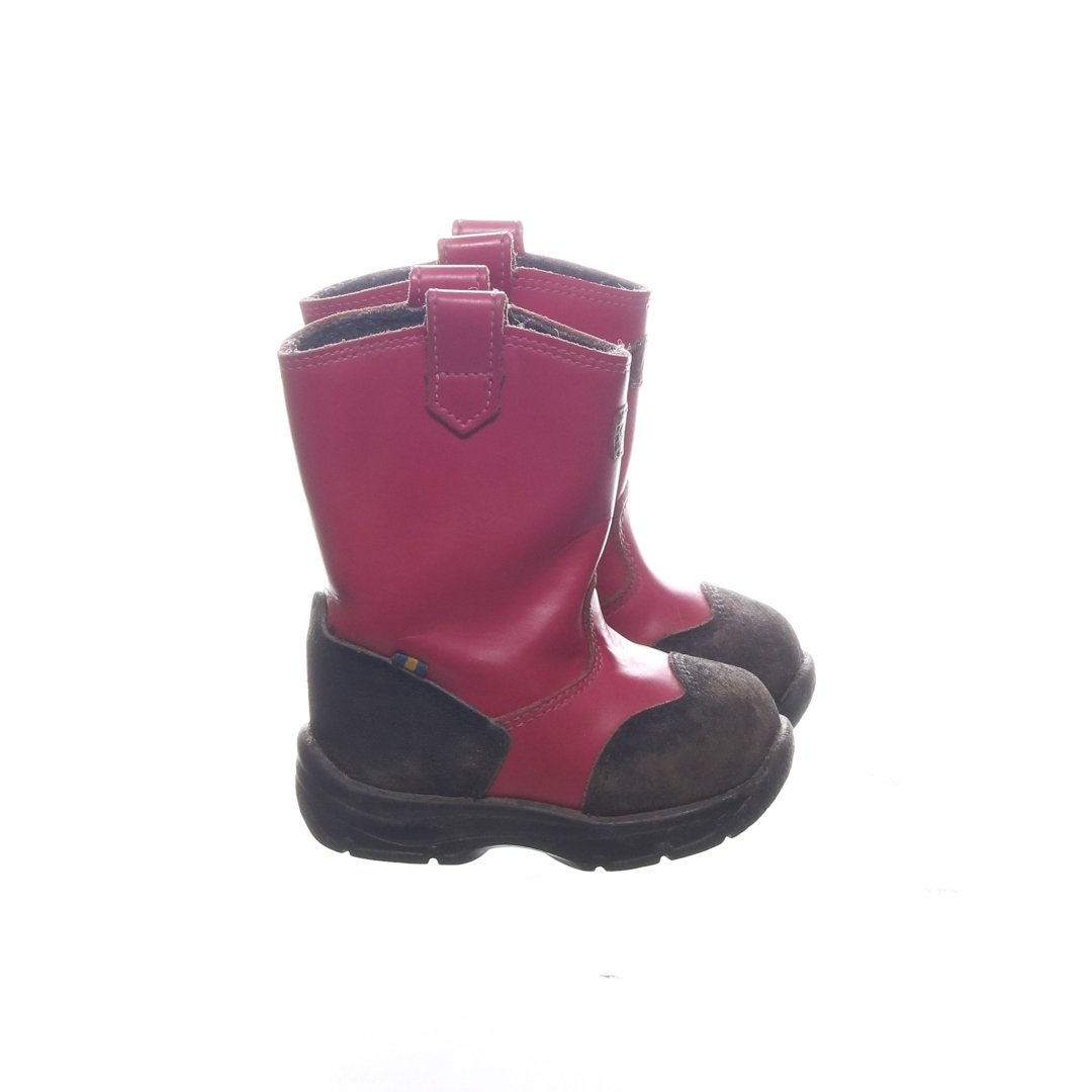 Kavat, Boots, Strl: 20, Rosa, Skinn Kavat, Boots, Strl: 20, Rosa, Skinn