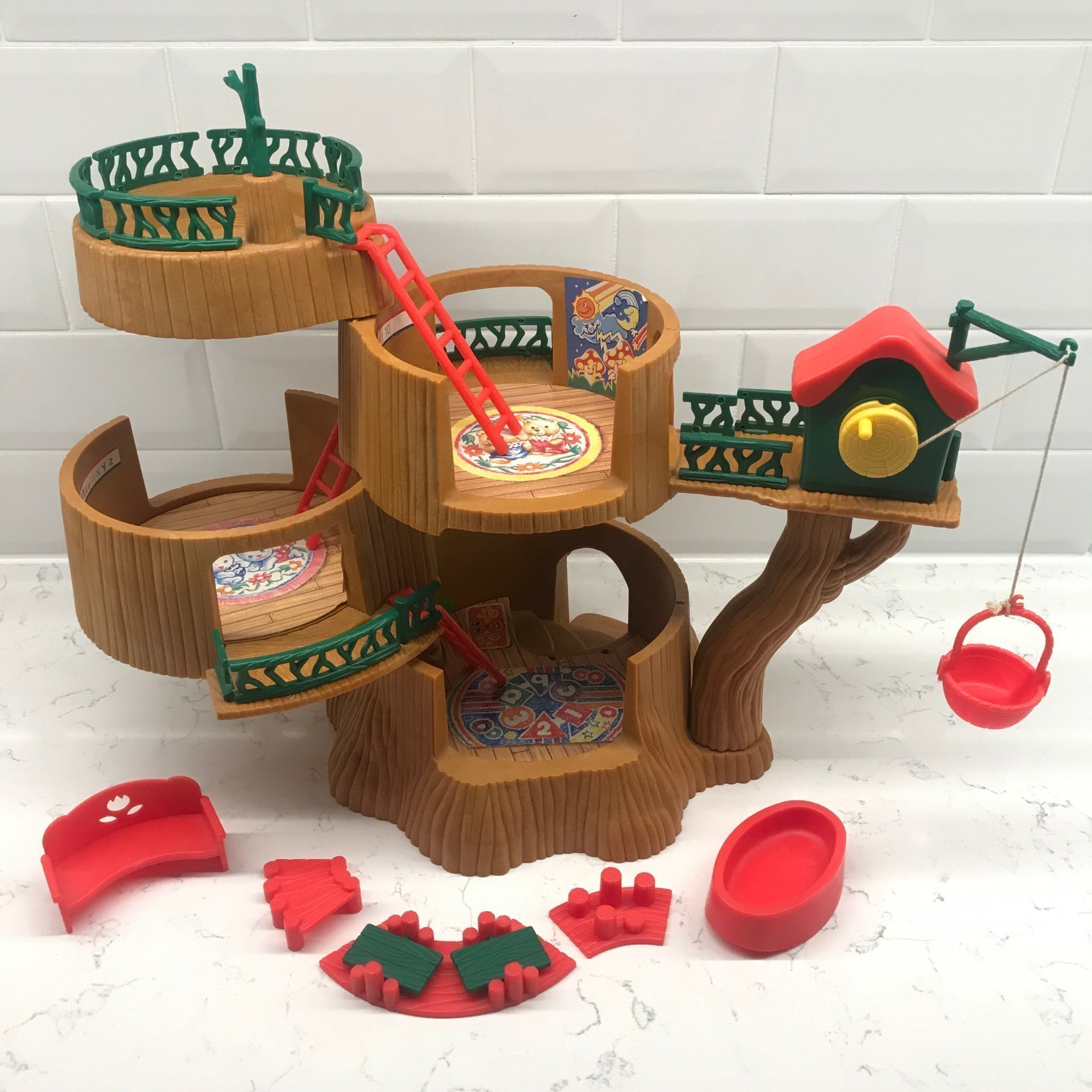 Sylvanian families NURSERY TREEHOUSE vintag.. (415684074) ᐈ Köp på