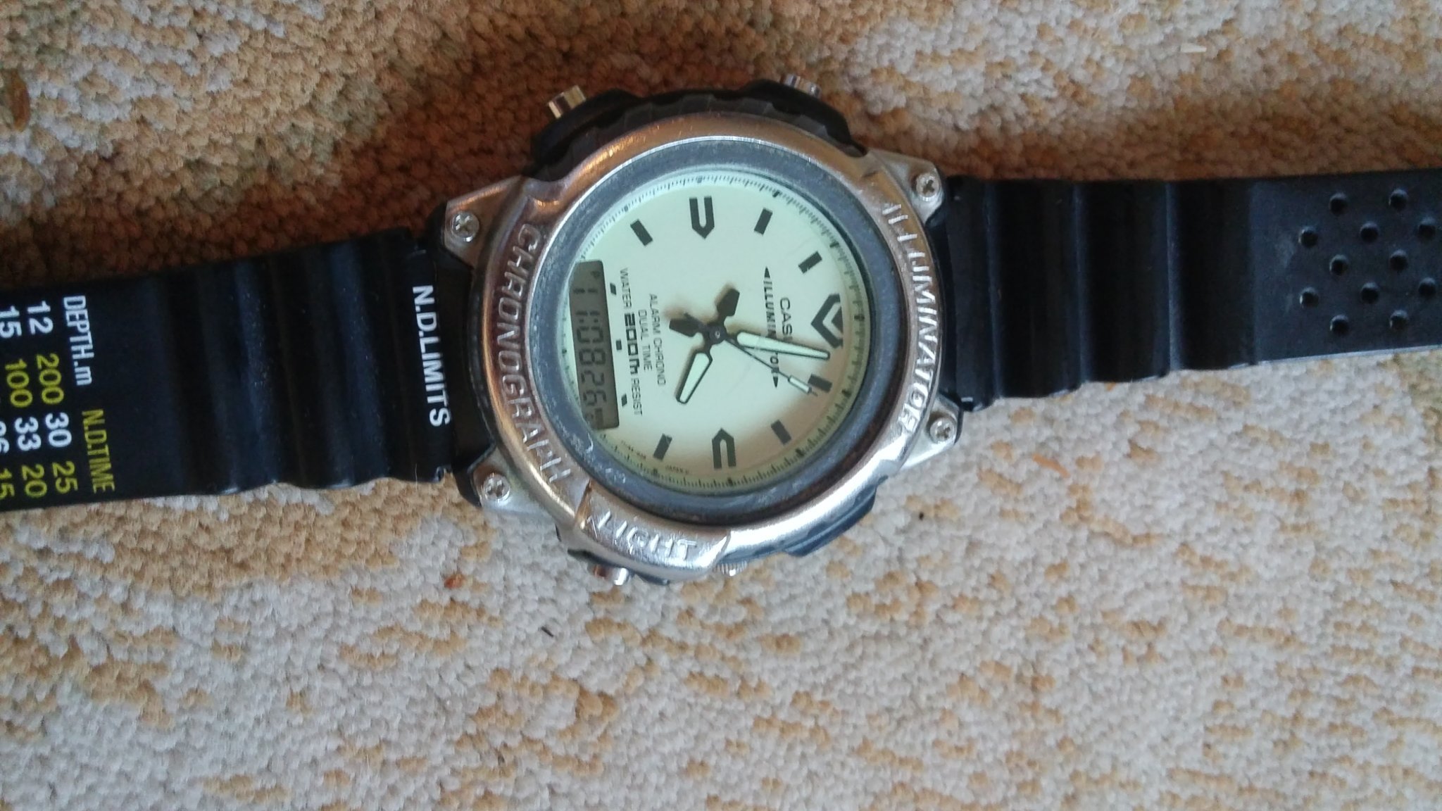 casio illuminator 3299