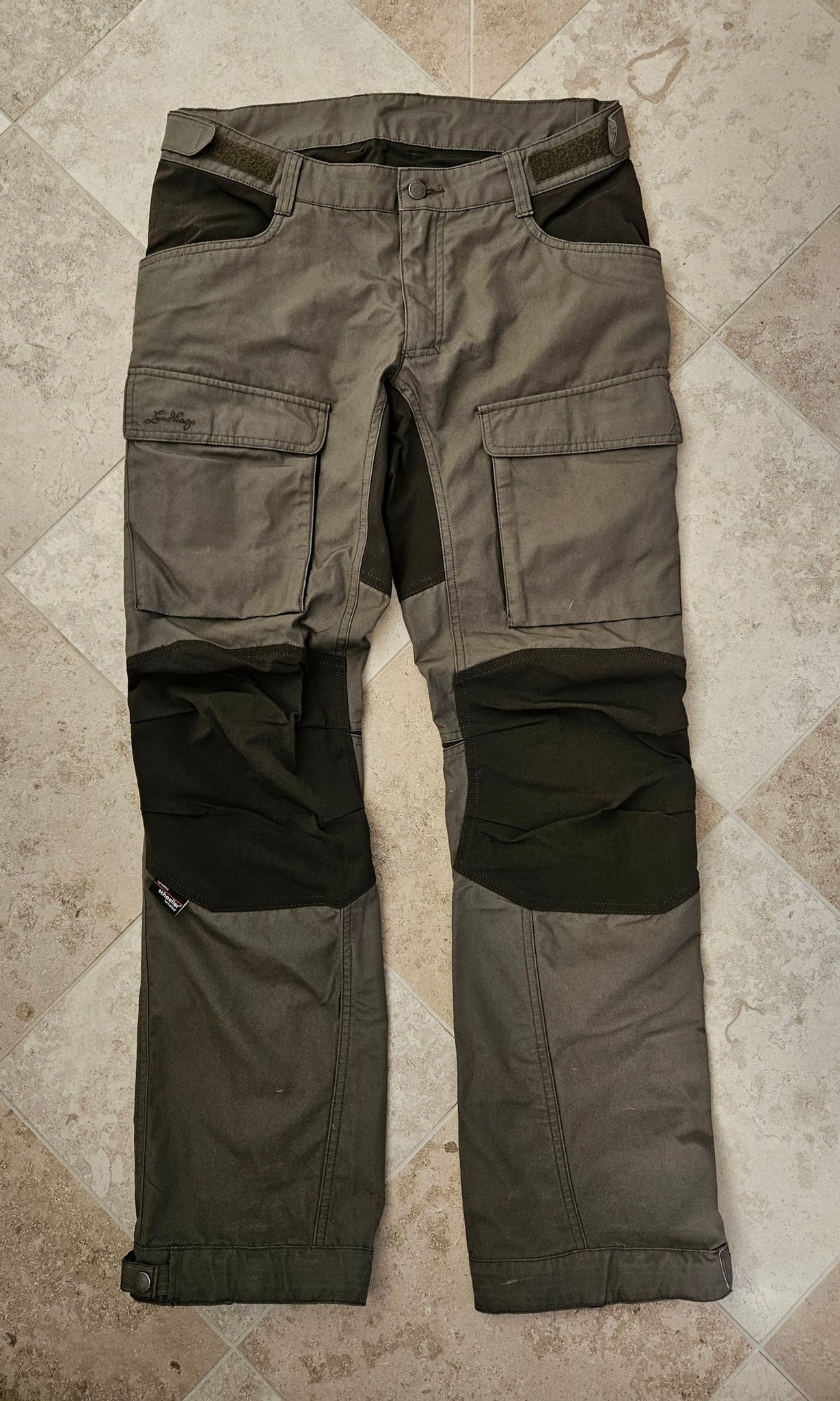 Lundhags Authentic Pant, regular, tea green, Trekkinghose mit Stretcheinsätzen