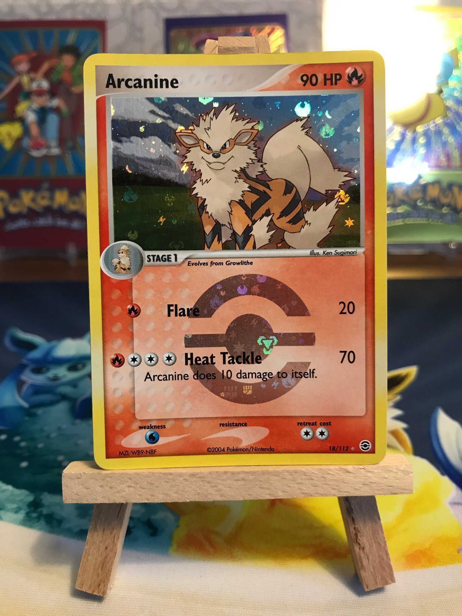 Arcanine Rare Reverse Holo 18/112 Ex Fire Red.. (406529985) ᐈ Köp på