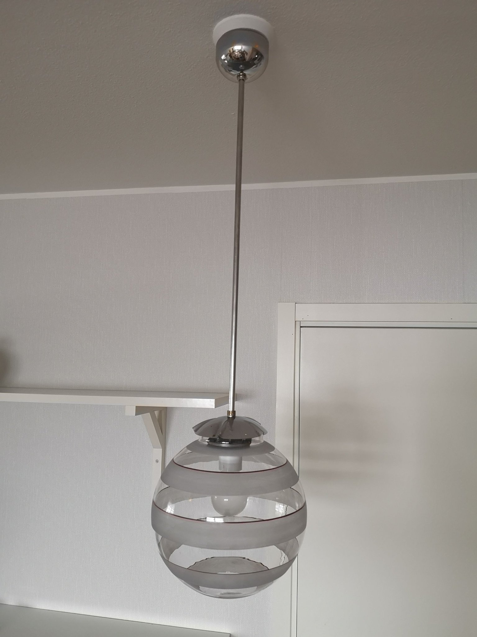 Retro pendel armatur (413022470) ᐈ Köp på Tradera retro röd lampa ljusröramartur