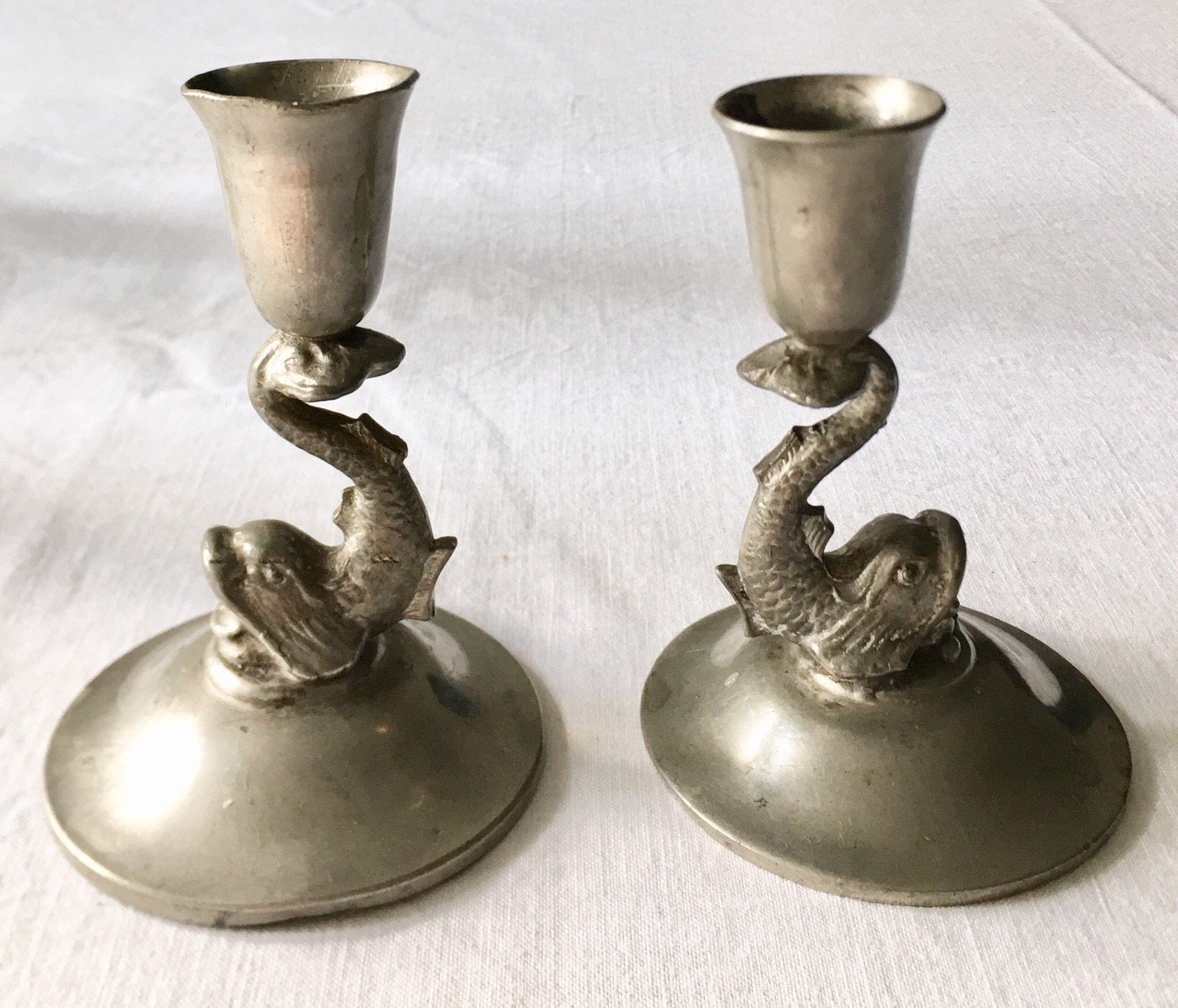 Ljusstakar i tenn – Svenskt Tenn - 1932 (416864155) ᐈ Köp på Tradera