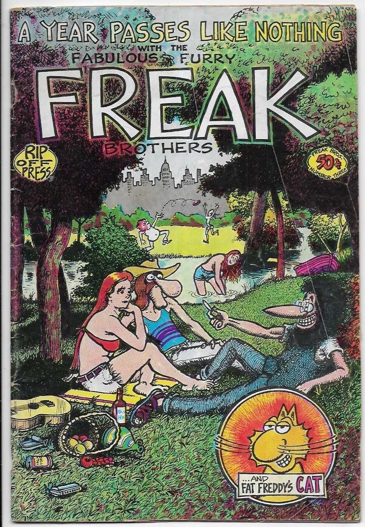Fabulous Furry Freak Brothers # 3 VG 1st Print Underground