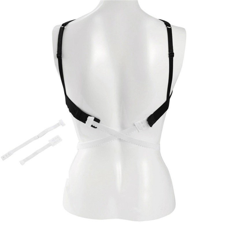 NYYY!!! BH Förlängare, Low Back Strap, Hållare, VIT-1 st
