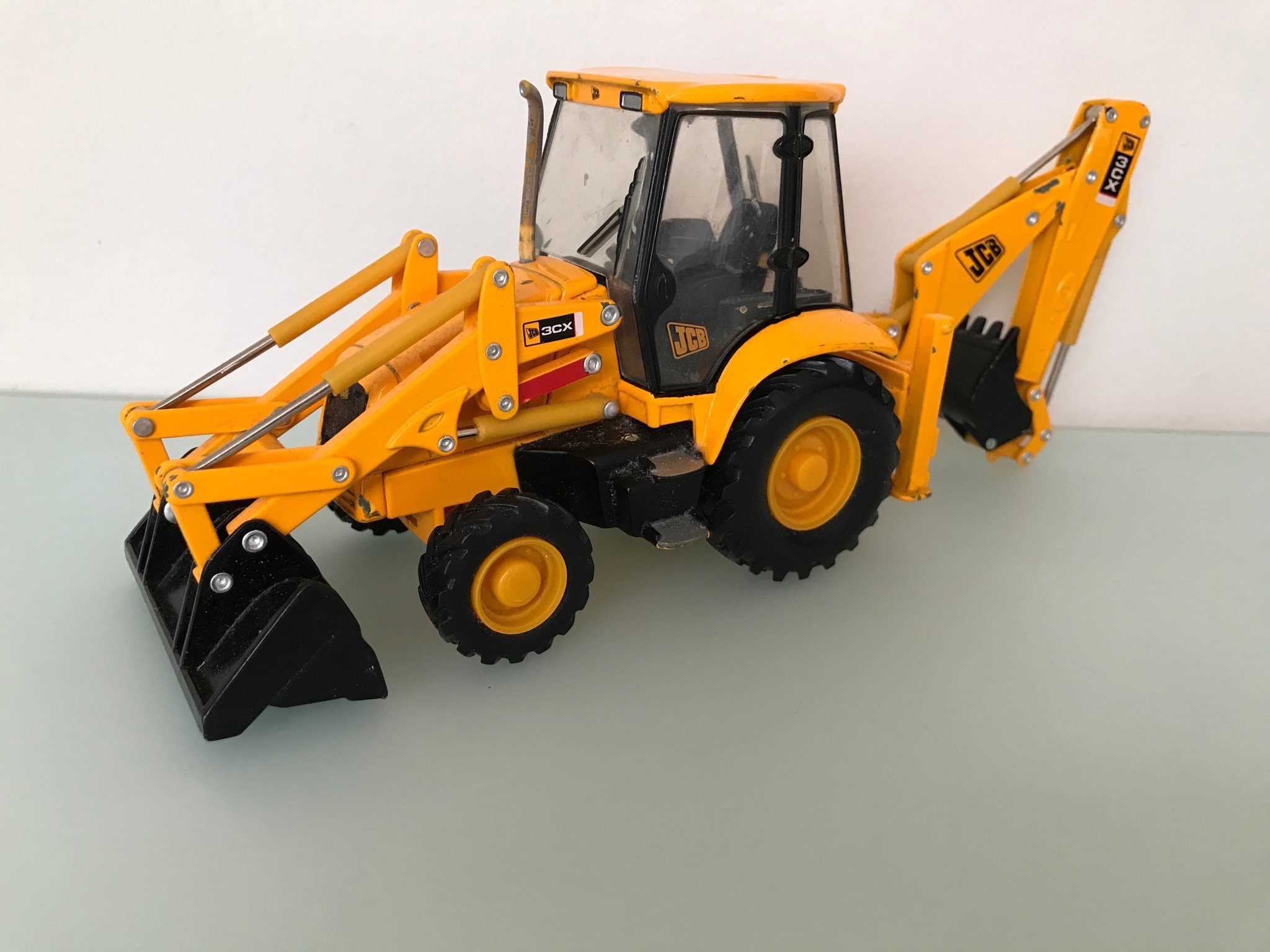 JCB 3CX Backhoe Loader Britains (420130311) ᐈ Köp på Tradera