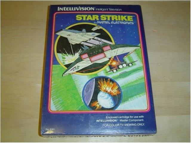 STAR STRIKE MATTEL INTELLIVISION *NYTT*