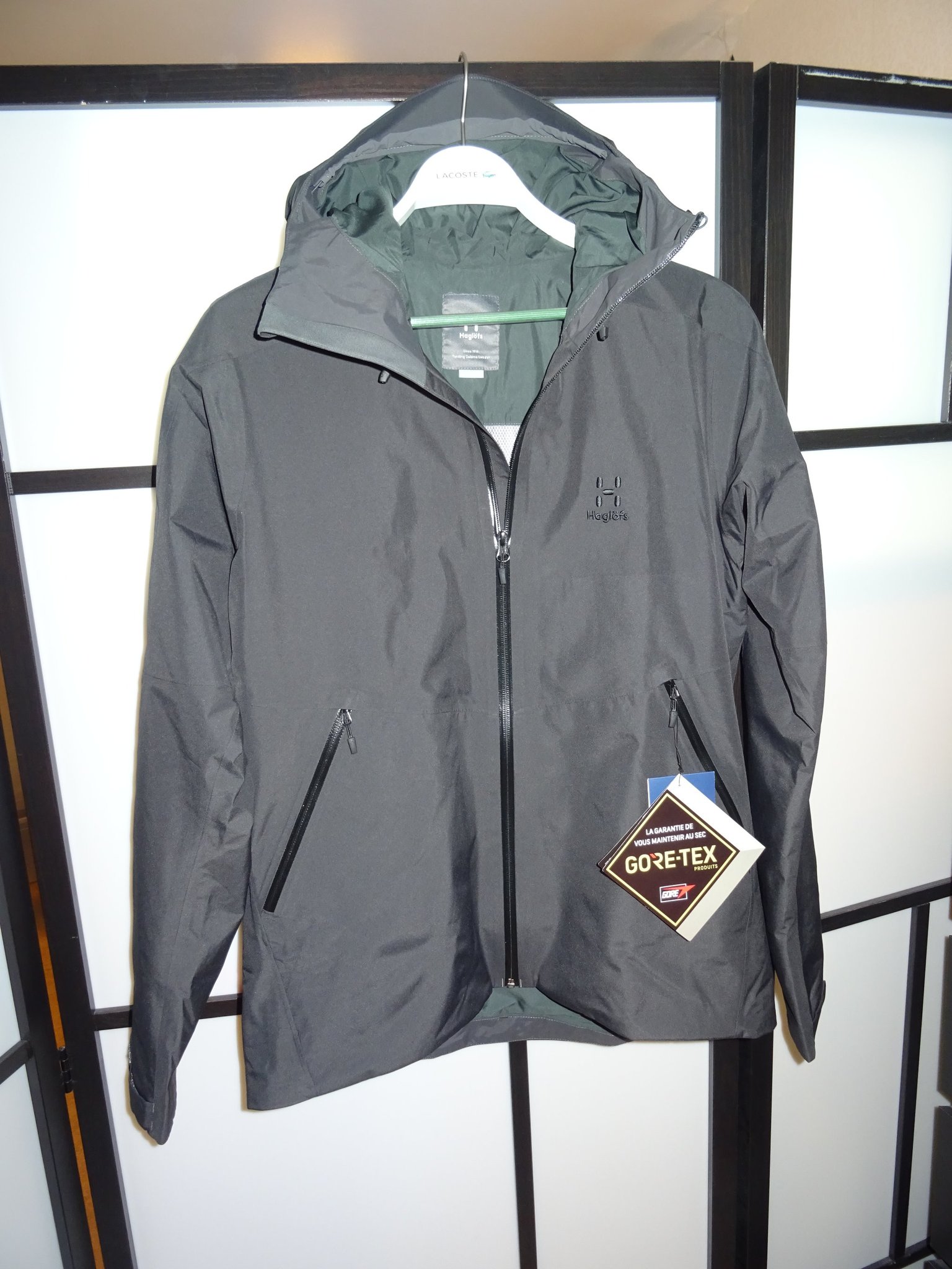 Helt Ny HAGLÖFS Zodiac II Jacket, skaljacka herr, Svart, L Helt Ny HAGLÖFS Zodiac II Jacket, skaljacka herr, Svart, L