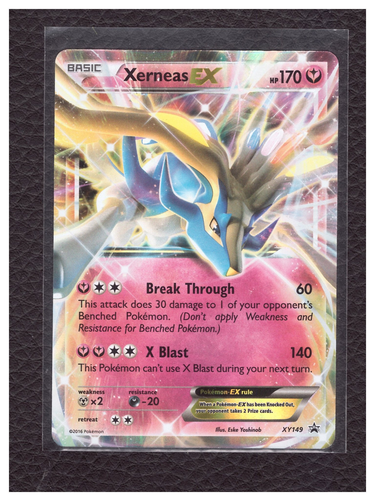 Pokémon Xerneas EX XY149 Ultra Rare XY Black St.. Köp på Tradera
