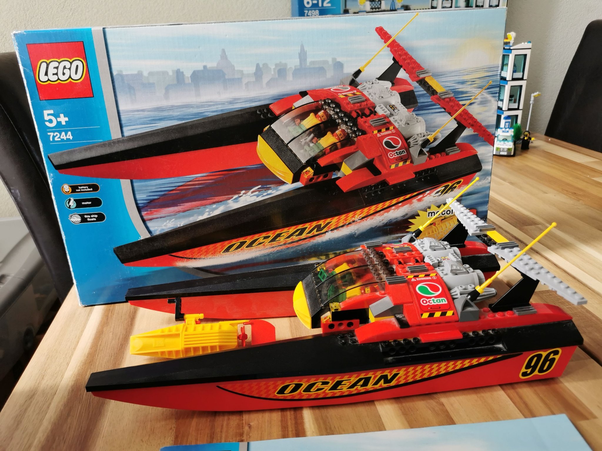 lego speed boat 7244