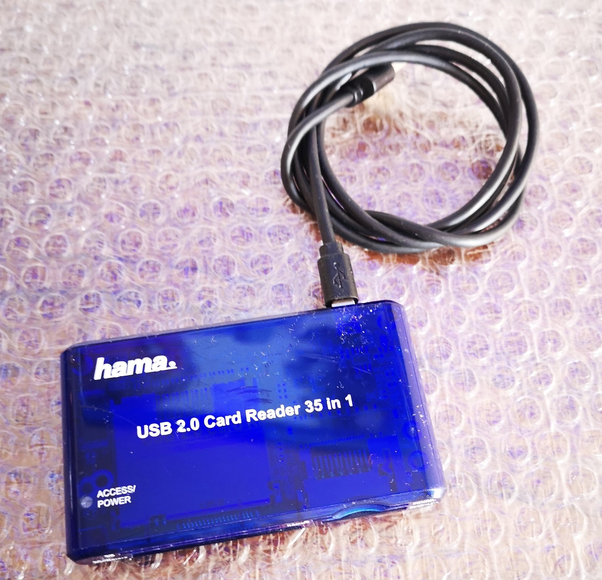 Hama Usb 2.0 Card Reader 35 In 1 USB 2.0 Card Reader 35 in 1 HAMA (422958120) ᐈ Köp på Tradera