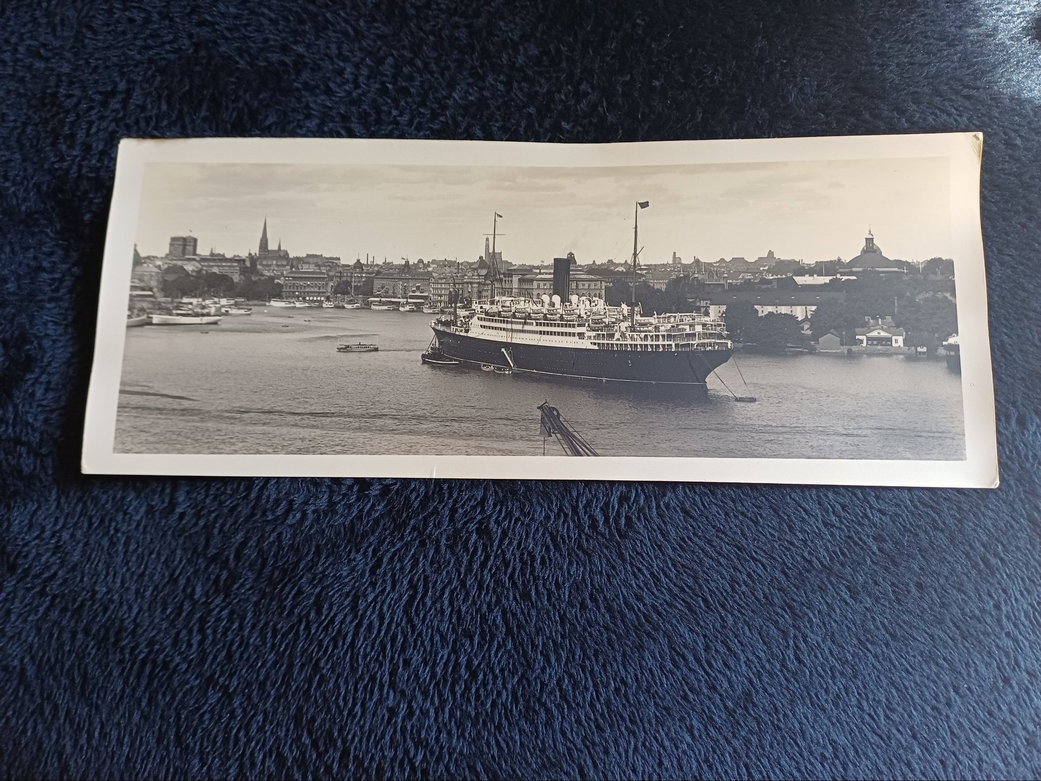 FARTYG FOTO RMS Carinthia I Stockholm 1932 K p P Tradera 707469203 fartyg-foto-rms-carinthia-i-stockholm-1932-k-p-p-tradera-707469203