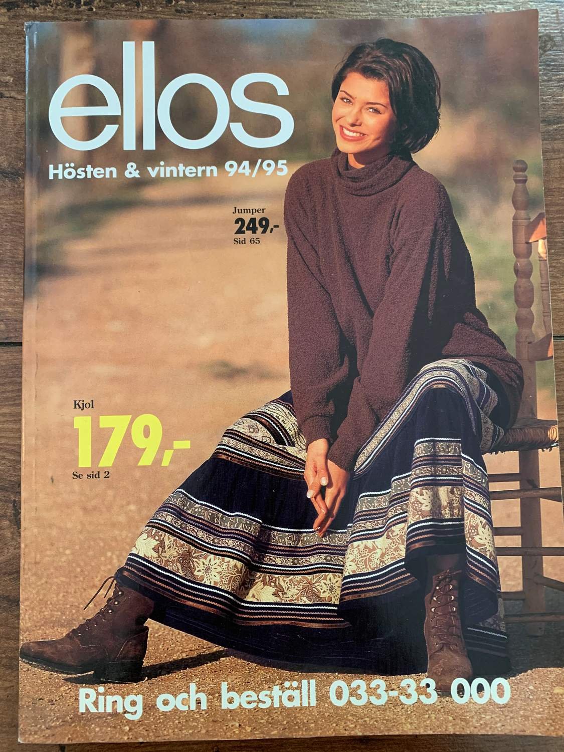 Katalog Ellos hösten och vintern 94/95 (404842869) ᐈ Köp på Tradera