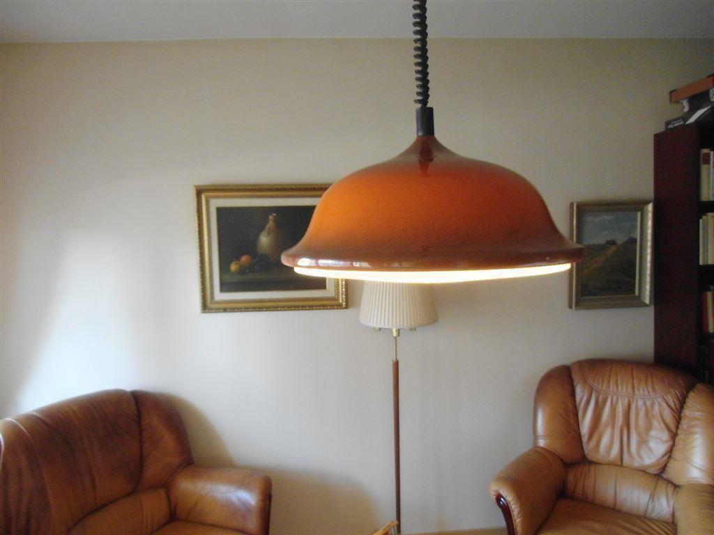 Kökslampa taklampa belid värnamo 70 tal orange på tradera.com