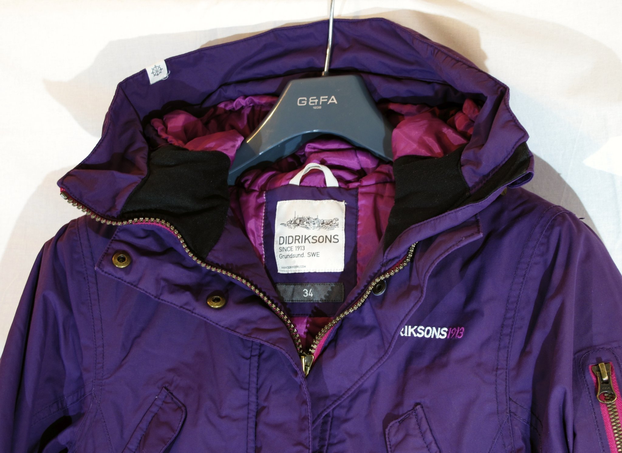 DIDRIKSONS TILDE WNS PARKA STL 34 JACKA VINTERJACKA PARKAS LILA DAM DIDRIKSONS TILDE WNS PARKA STL 34 JACKA VINTERJACKA PARKAS LILA DAM