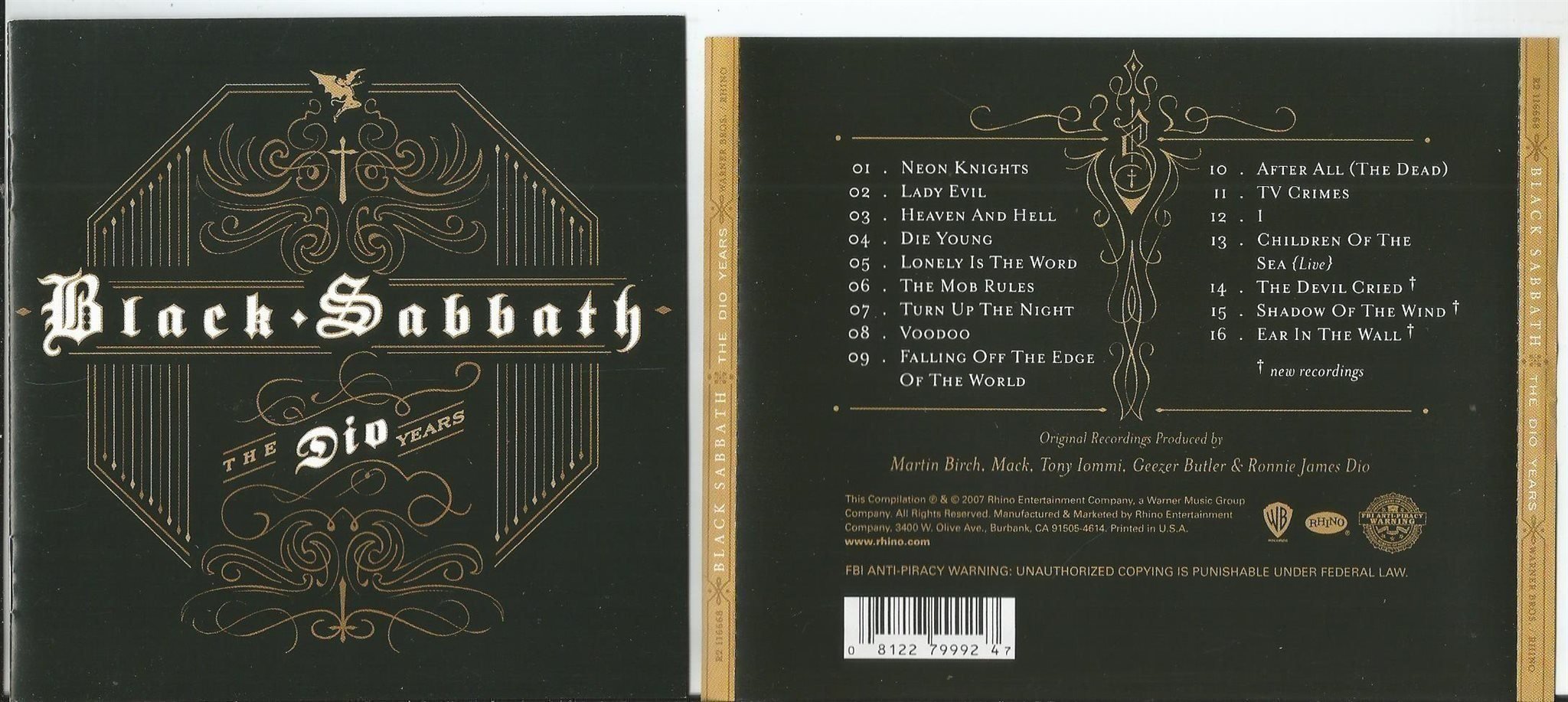 BLACK SABBATH The Dio Years (CD 2007) (458455928) ᐈ Köp på Tradera BLACK SABBATH The Dio Years (CD 2007) (458455928) ᐈ Köp på Tradera