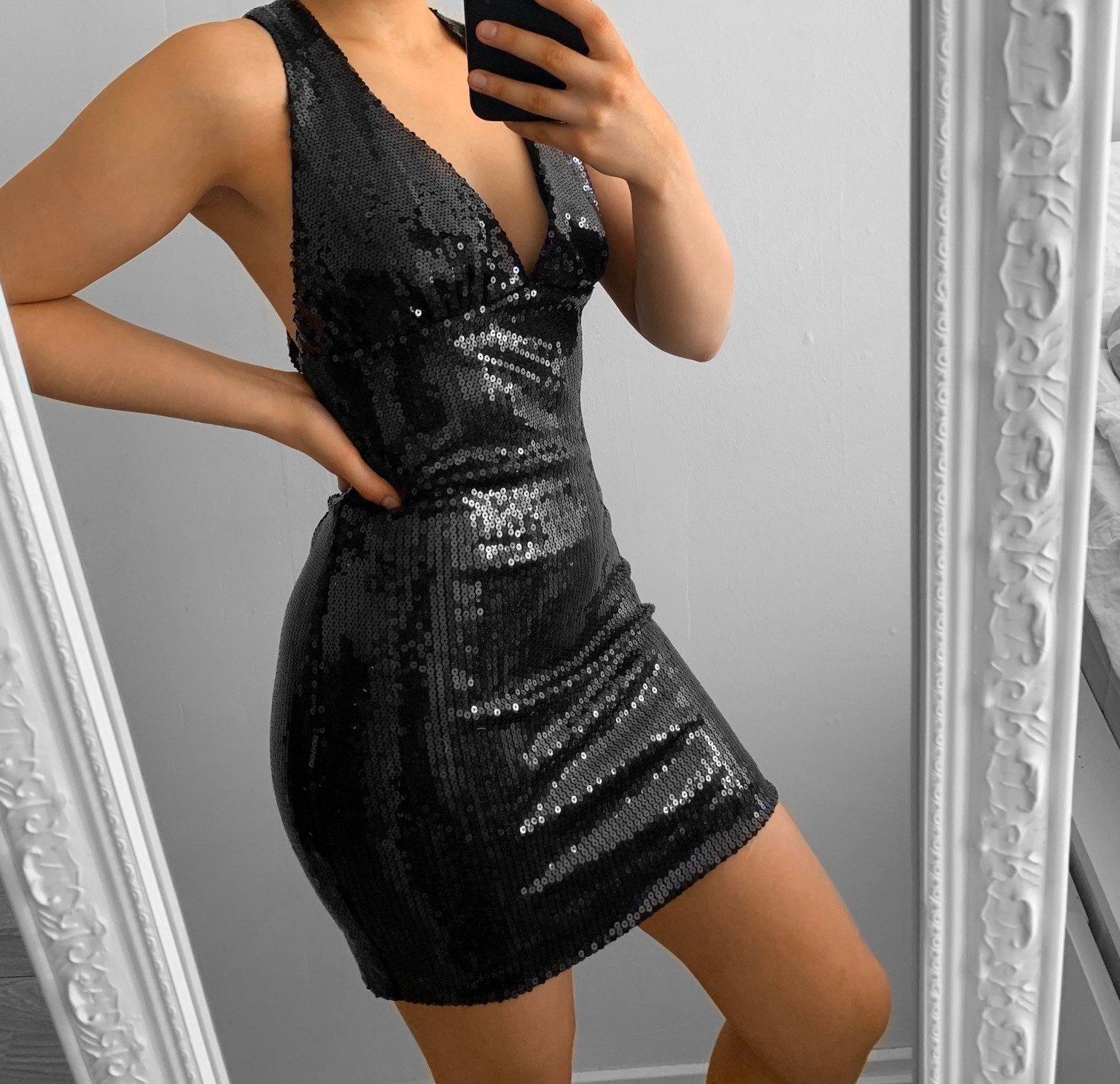 Diabless Kort Tight Svart Festklänning Klänning.. (403962544 Diabless Kort Tight Svart Festklänning Klänning.. (403962544