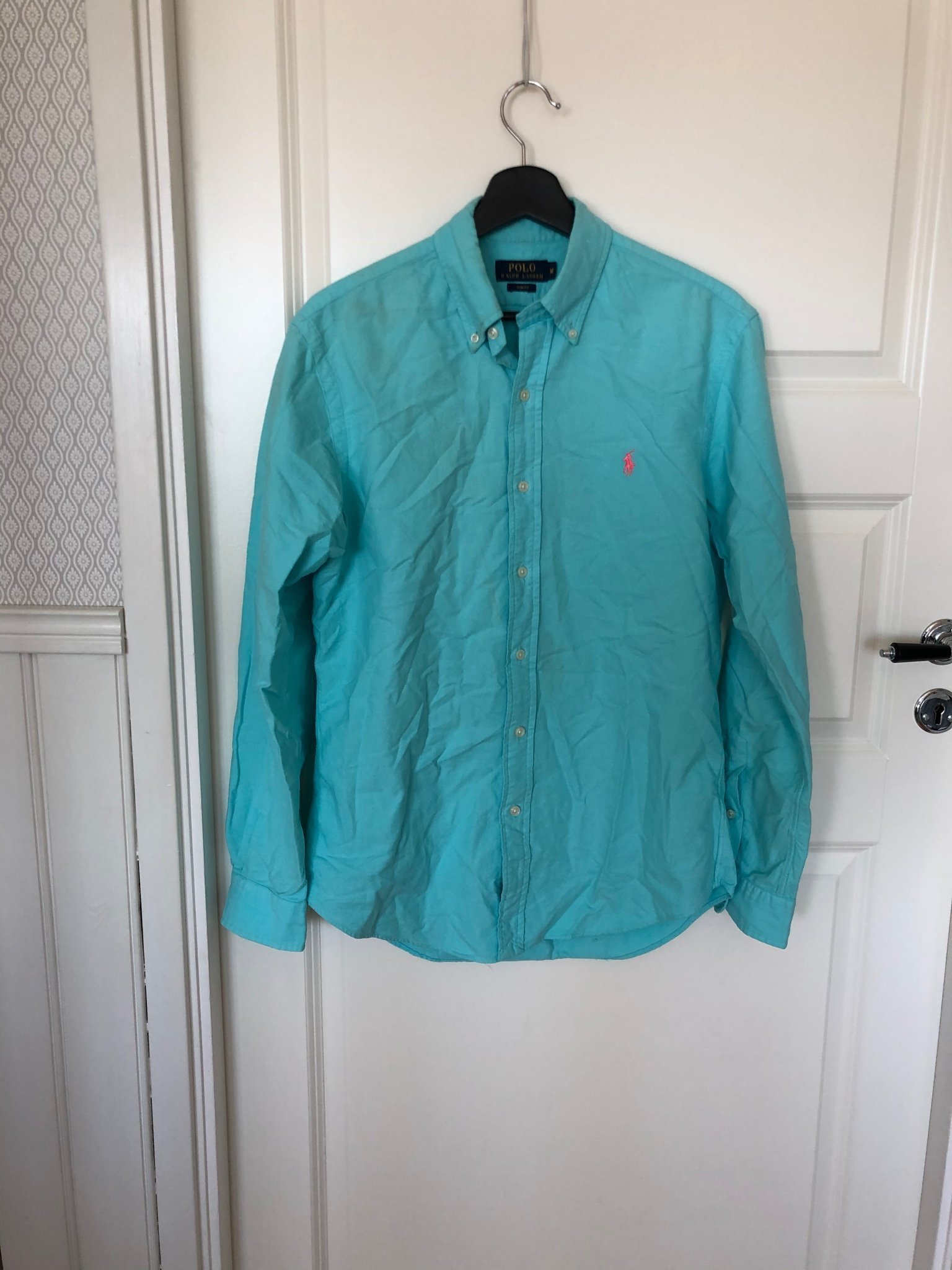 Polo Ralph lauren M slim fit Oxford turkos