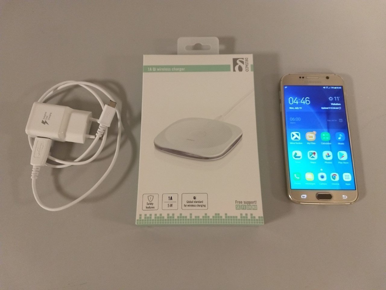 Samsung s8+,olåst +qi laddare Samsung s8+,olåst +qi laddare