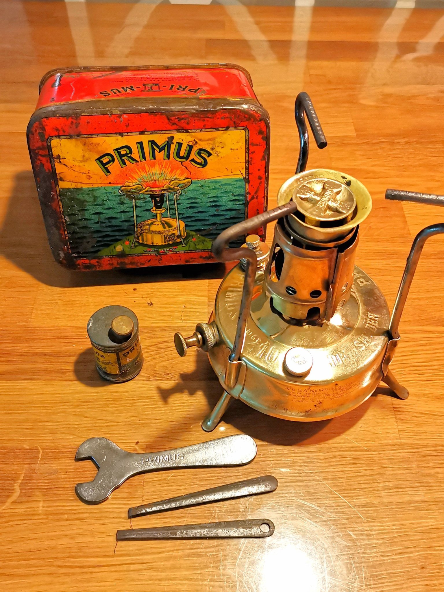 Primus nr 210 /primus 210 stove vintage.. (436600143) ᐈ antiksam på Tradera