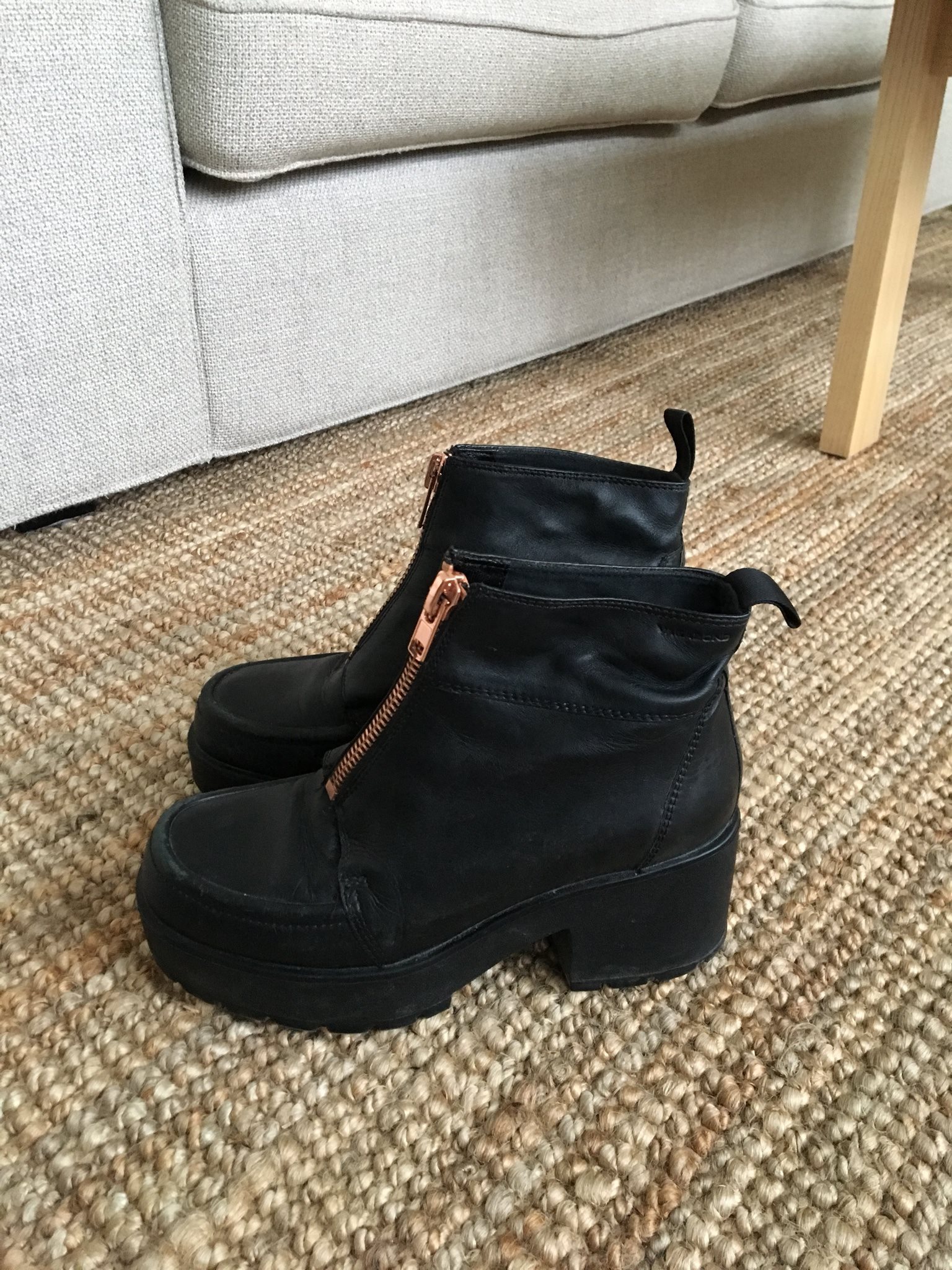 boots med platå boots med platå