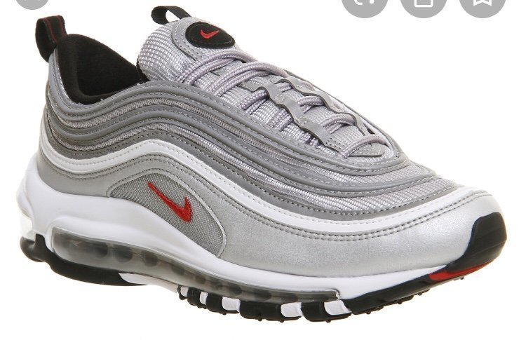 nike 97 silver
