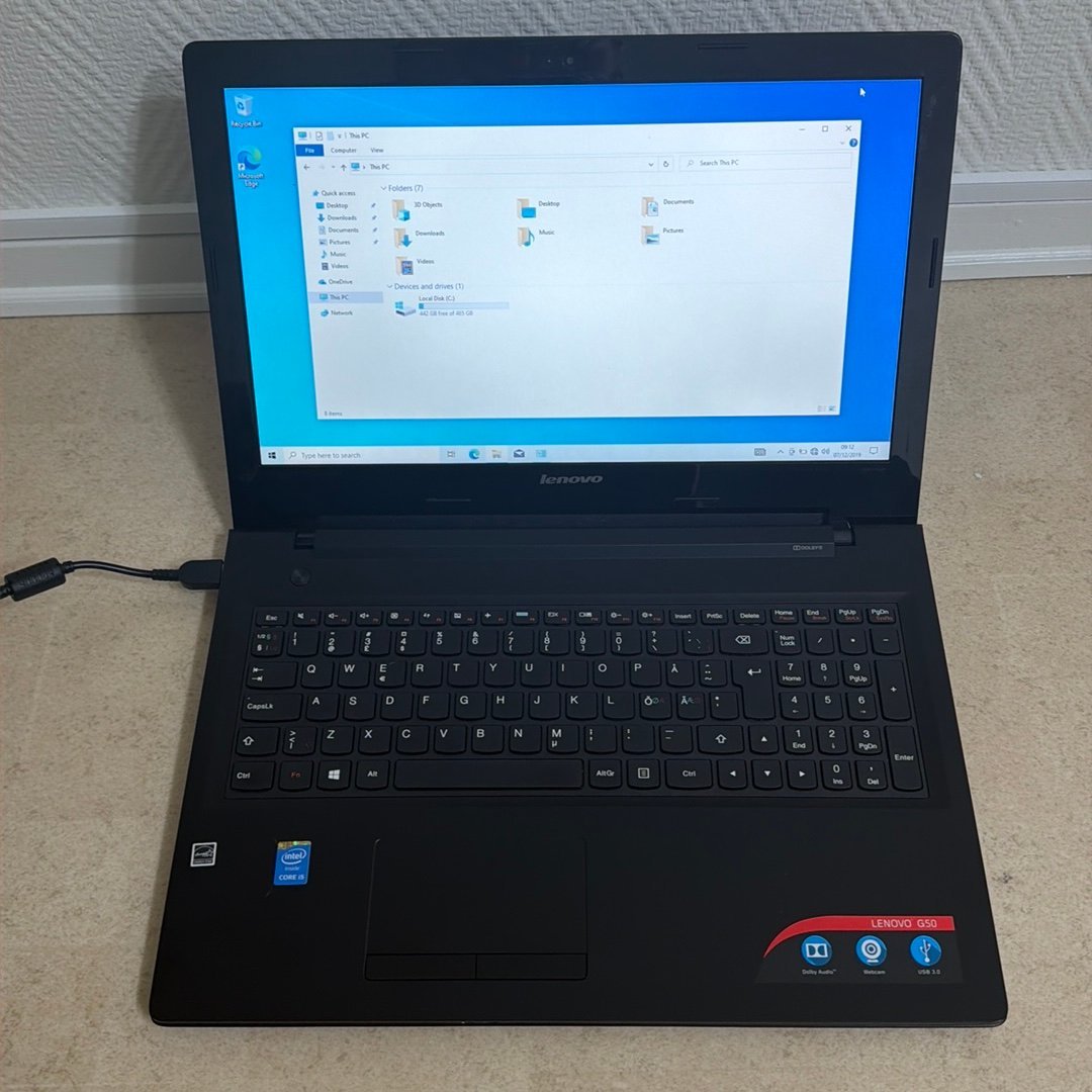 Lenovo G50、15インチ、8GB、500GB HDD Lenovo G50, 15