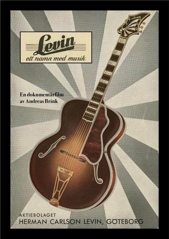 Levin - ett namn med musik, ny och inplastad DVD (gitarr)