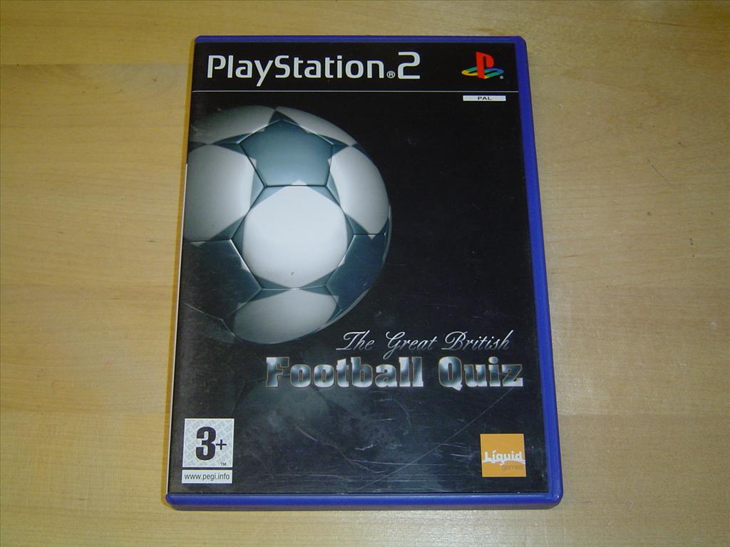 THE GREAT BRITISH FOOTBALL QUIZ TILL PLAYSTATION 2 PS2 NYTT*